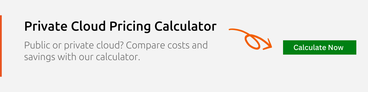 EN - Private Cloud pricing calculator
