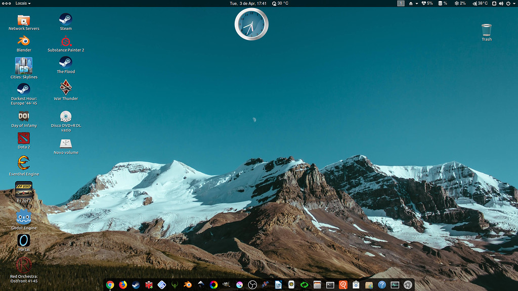 Interface that I developed with gnome in ubuntu 16.04.4 - Desktop ...
