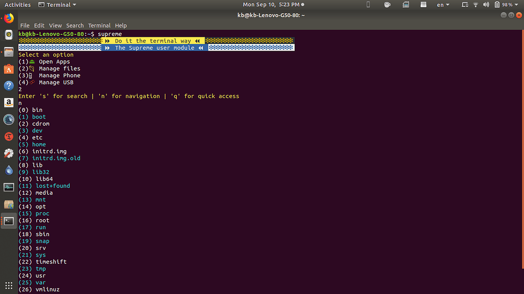 Bash shell script package to Open,copy,move,delete,rename files from ...