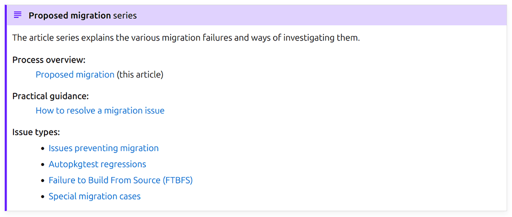 Ubuntu Project docs: Piloting ‘article series’ - Project Discussion ...