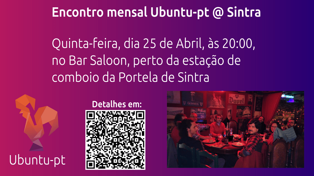 [2024-04-25] Encontro Ubuntu-pt de Abril @ Sintra & Numbat Release ...
