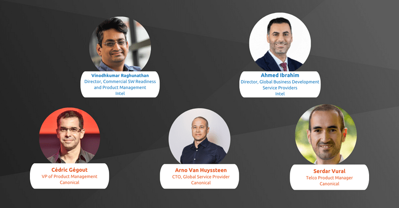 Intel Canonical France telco event speakers