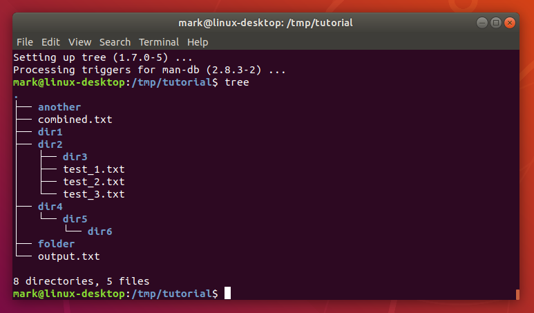 get to linux command line on mac